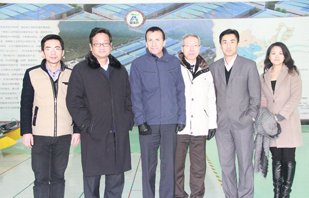 美國坦能亞太區執行董事Mr.Mauro Compagnoni一行蒞臨我司參觀、交流